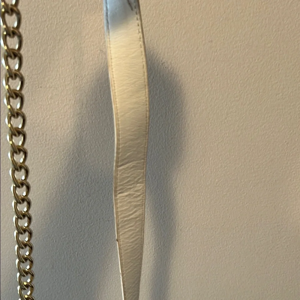 Emma Fox White leather chain cross body - Picture 7 of 11